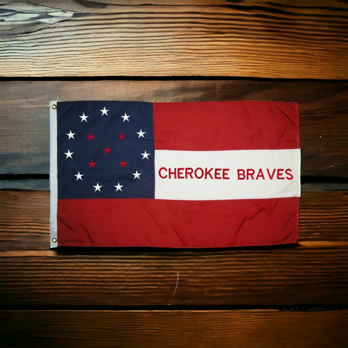 Cherokee Braves Flag