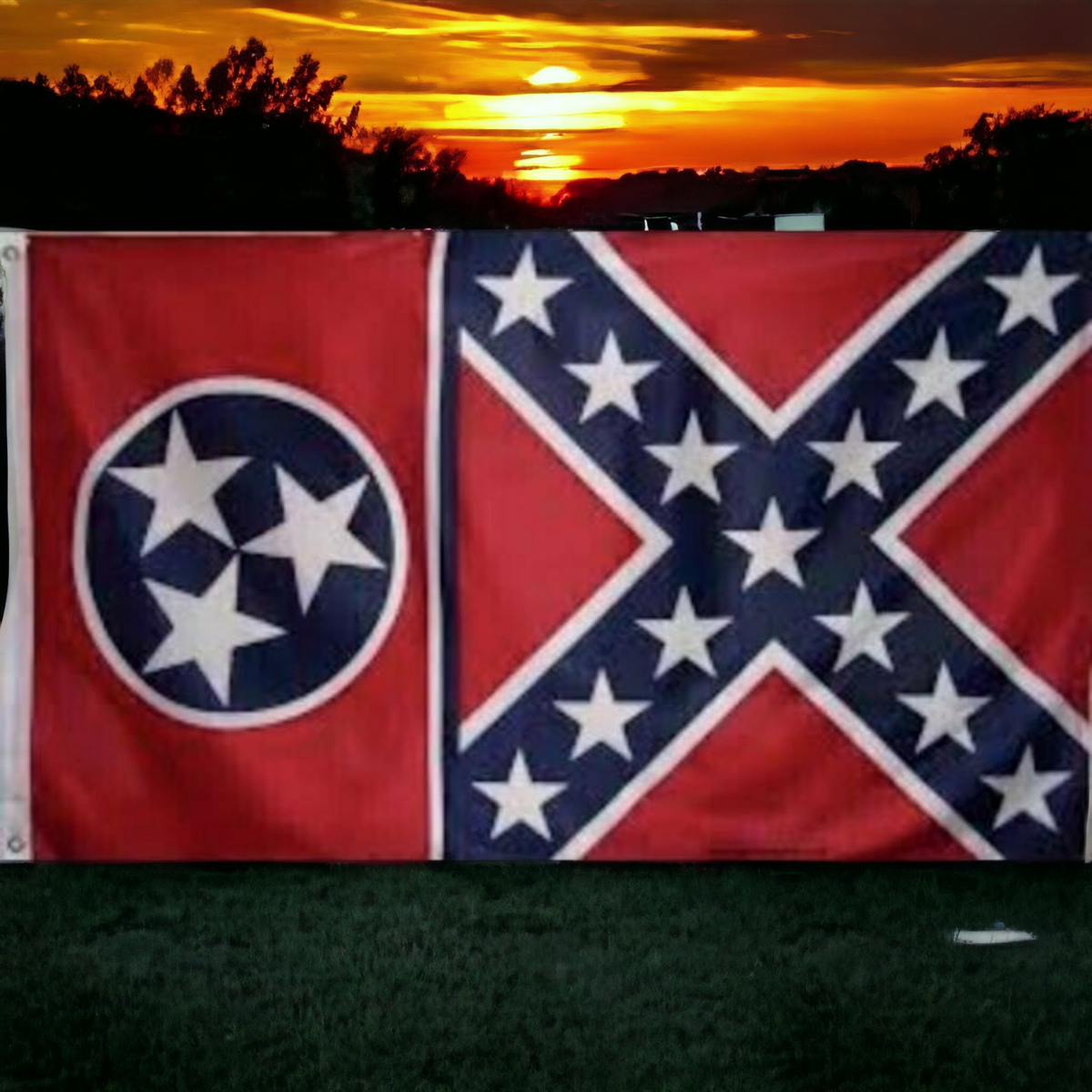 Tennessee Battle Flag Combo