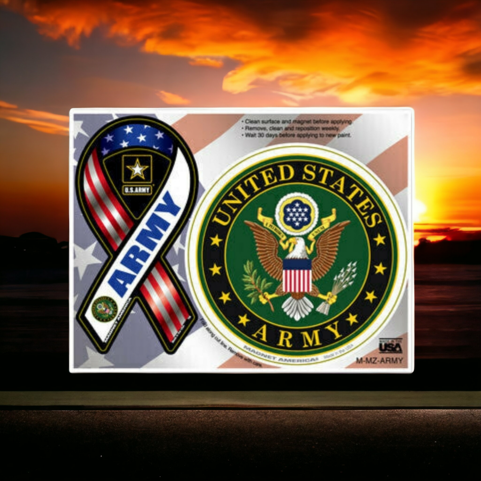 US Army Magnet Pair