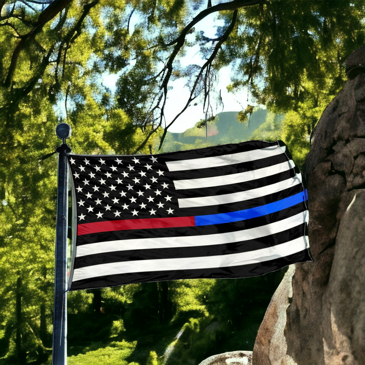 American Blue & Red Combo Lives Matter