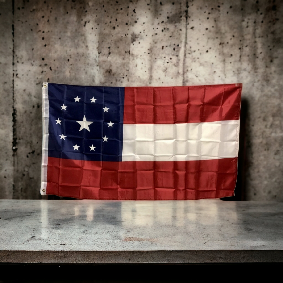 1st National w/ 11 Stars Flag