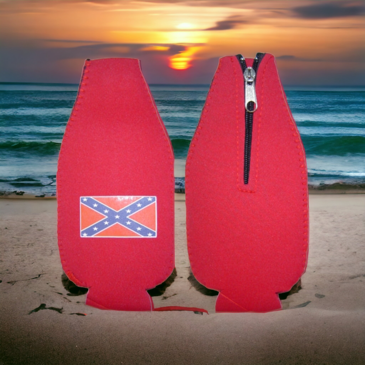 Battle Flag Bottle Coozie