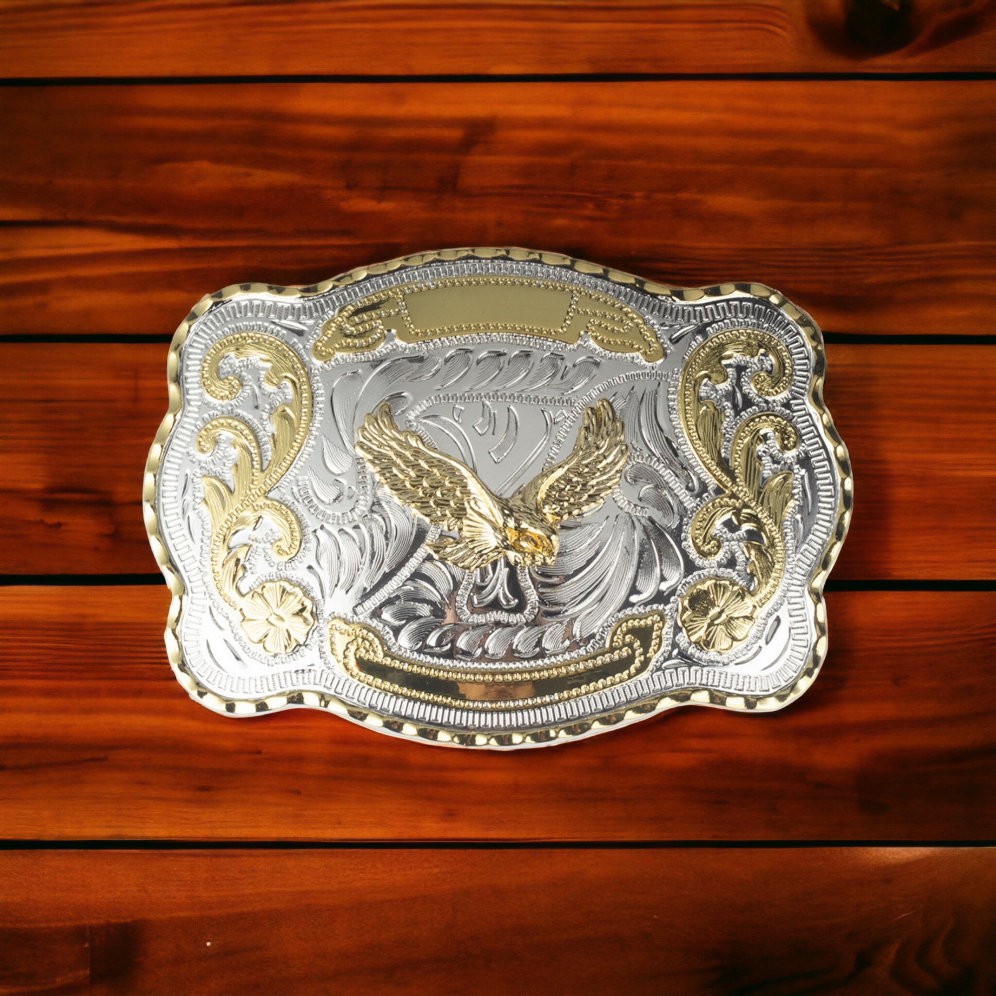 Big Western Eagle Belt Buckle
