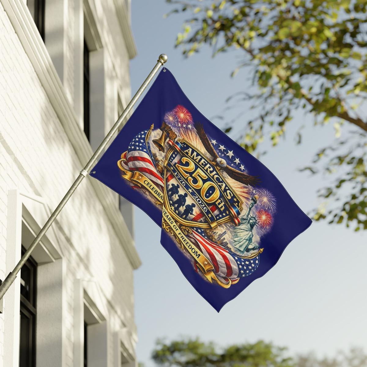 America's 250th Anniversary Double-Sided Flag — Celebrating 1776–2026