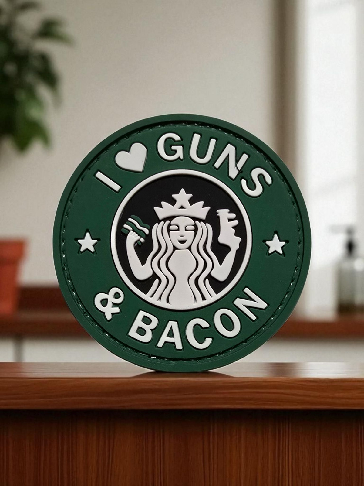 I Love G&B PVC Patch