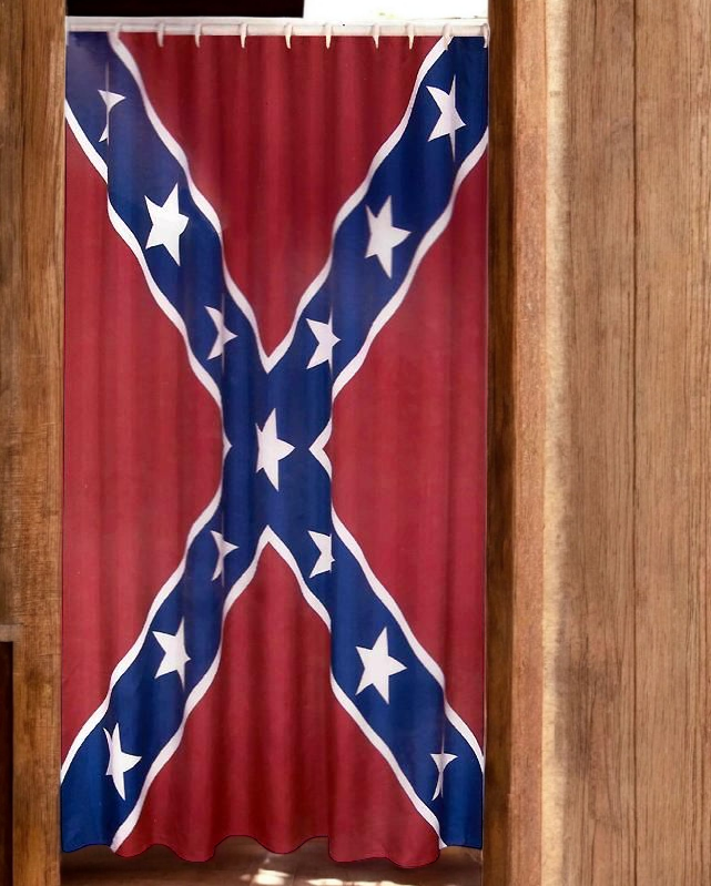 Battle Flag Shower Curtain