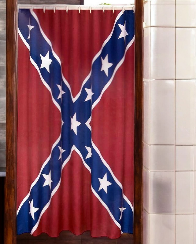 Battle Flag Shower Curtain