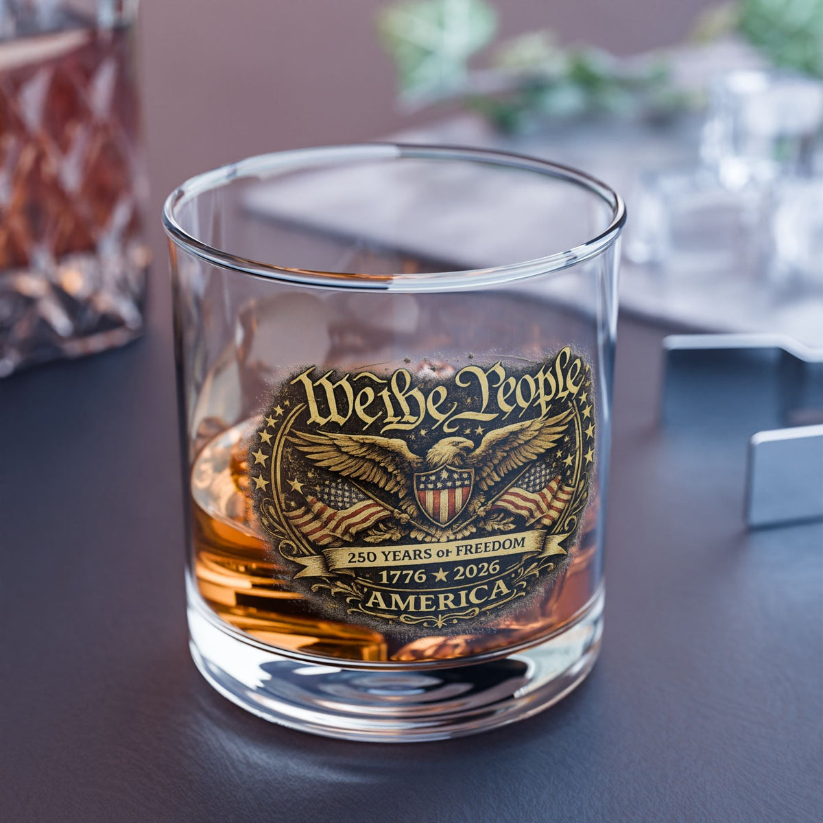 We the People – 250 Years of Freedom Heritage Glass (1776–2026 Edition)