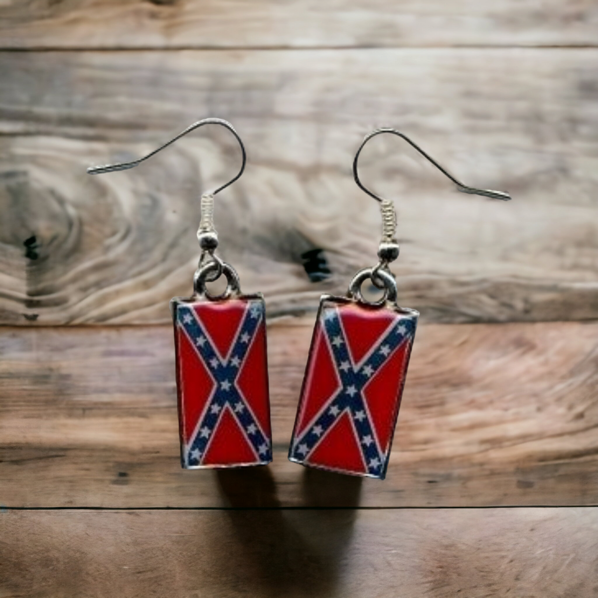 Battle Flag Earrings