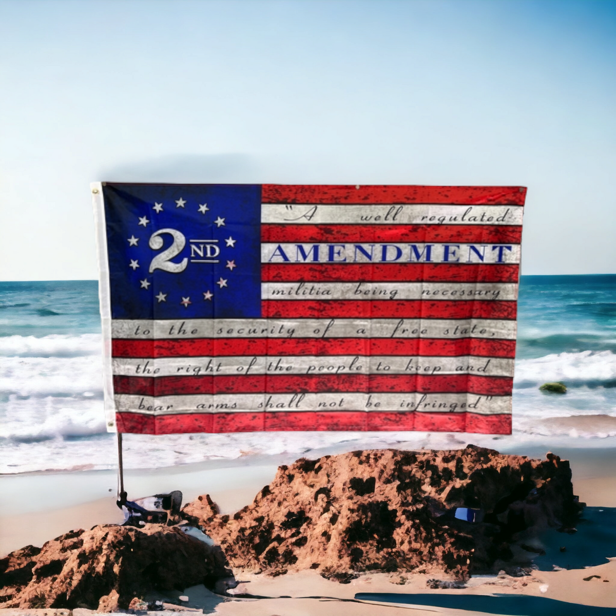 2nd Amendment United States Flag